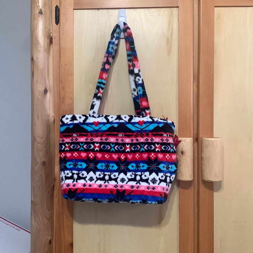 Vera Bradley Fleece Tote Bag